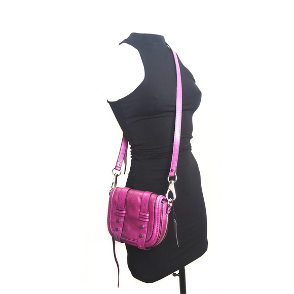 She + Lo Plum ‘Uncharted’ Leather Crossbody Bag - Picture 1 of 5